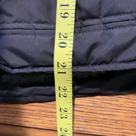 Vanity Brown Puffer Vest with Faux Fur Lining and Hat • Size Small - Picture 12 of 12